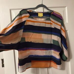 Maeve flowy sleeve silky to (from Anthropologie)